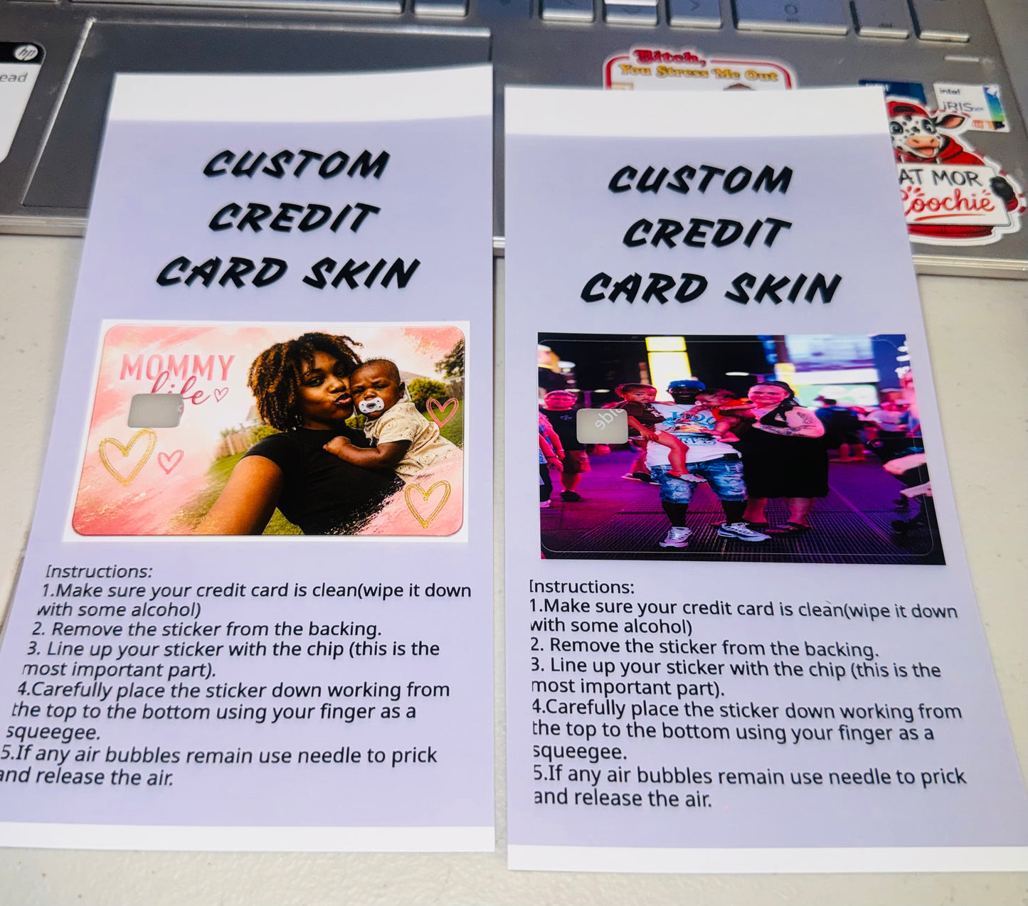 Custom Credit Card Skin