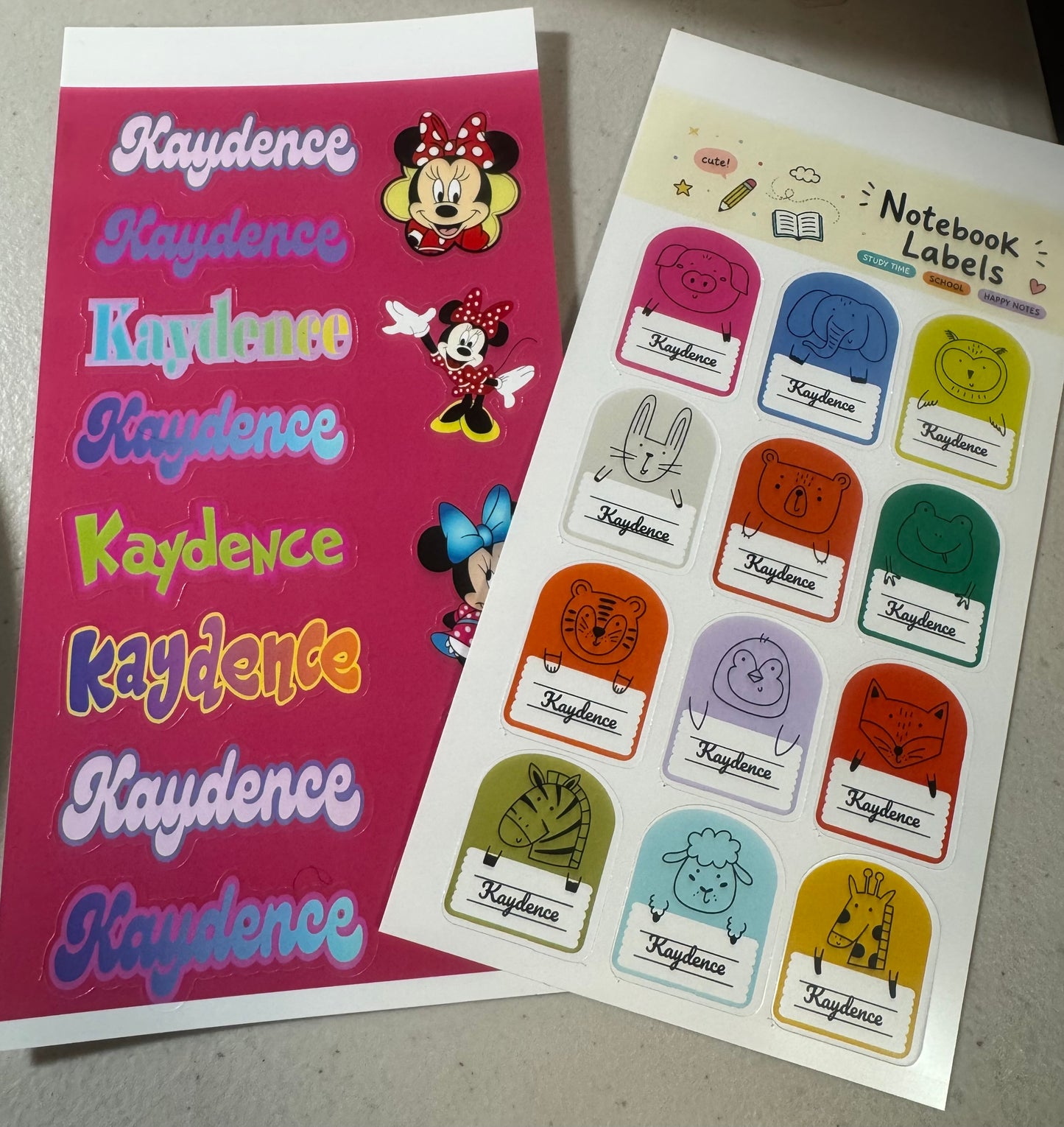 4x7 sticker sheet