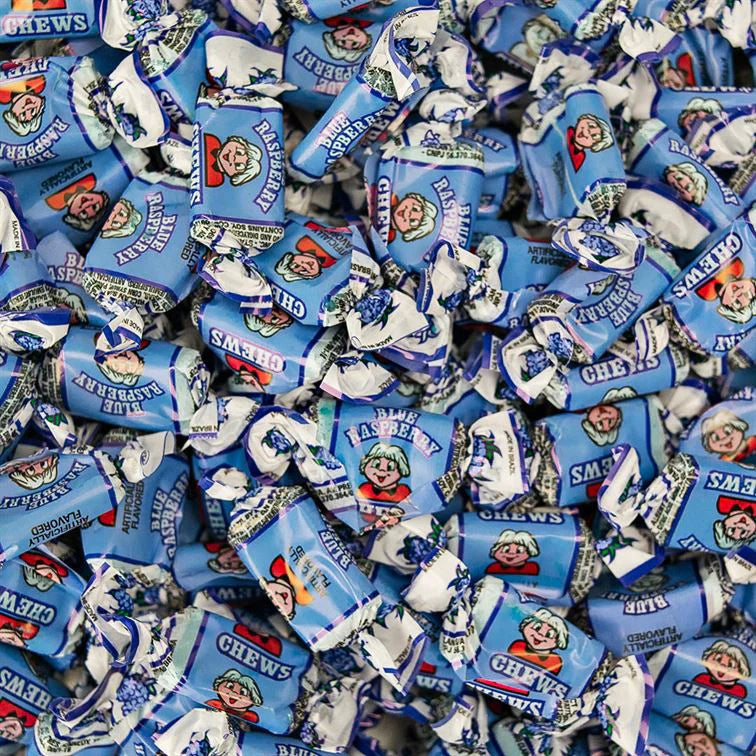 Blue Raspberry Chews Candy