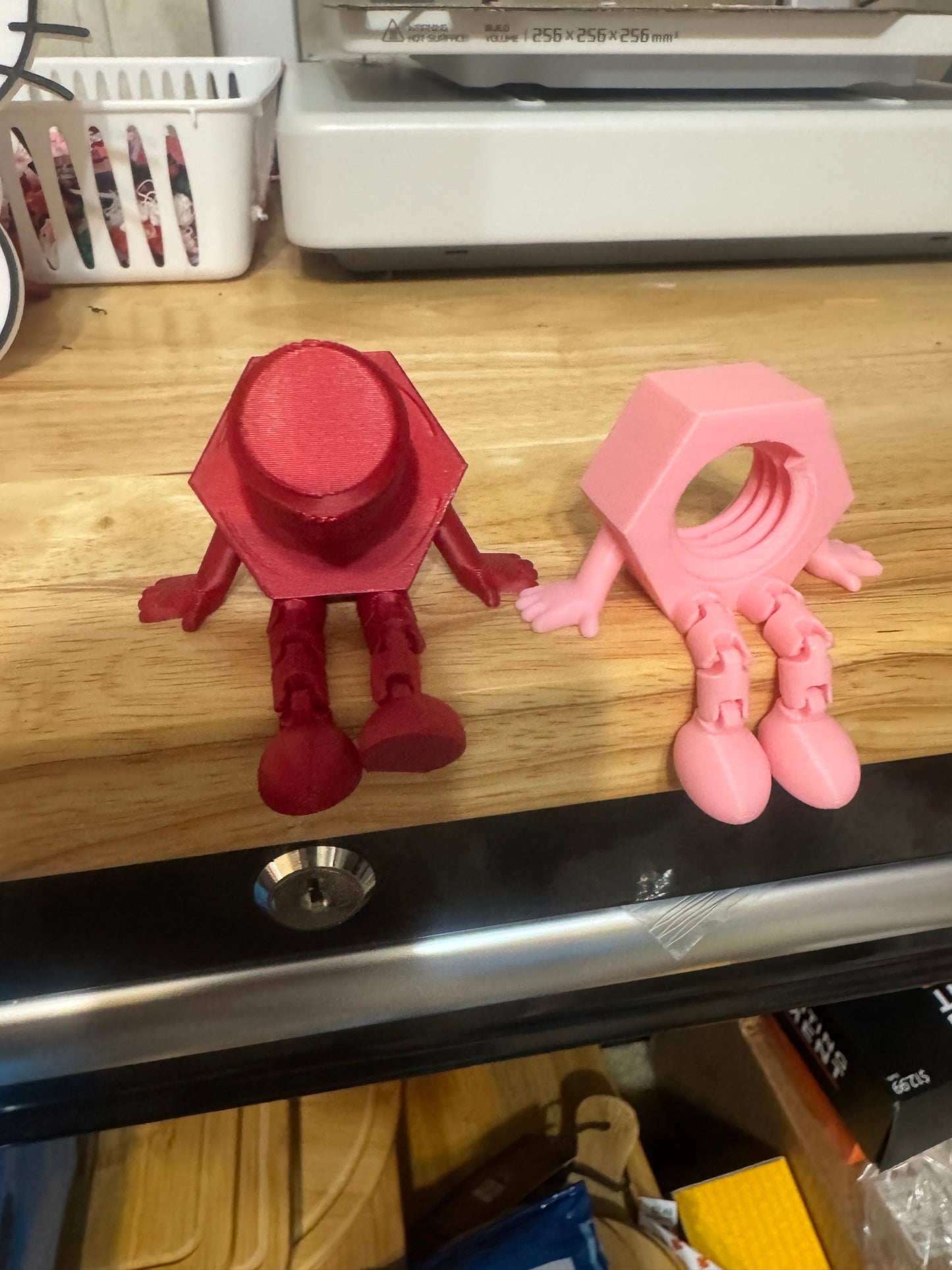 Nut and Bolt Articulated Figure set