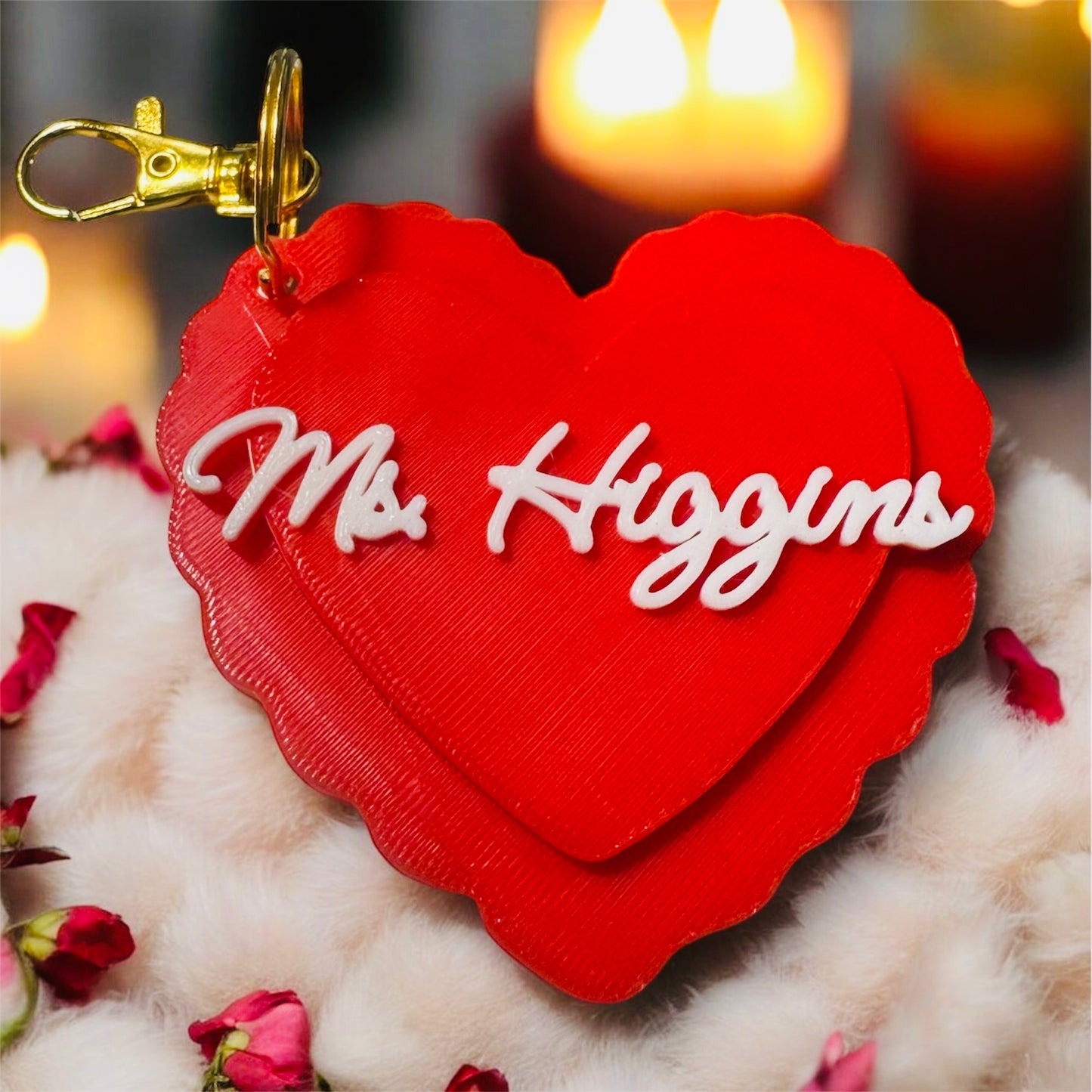 Valentine Keychain/Basket Tag