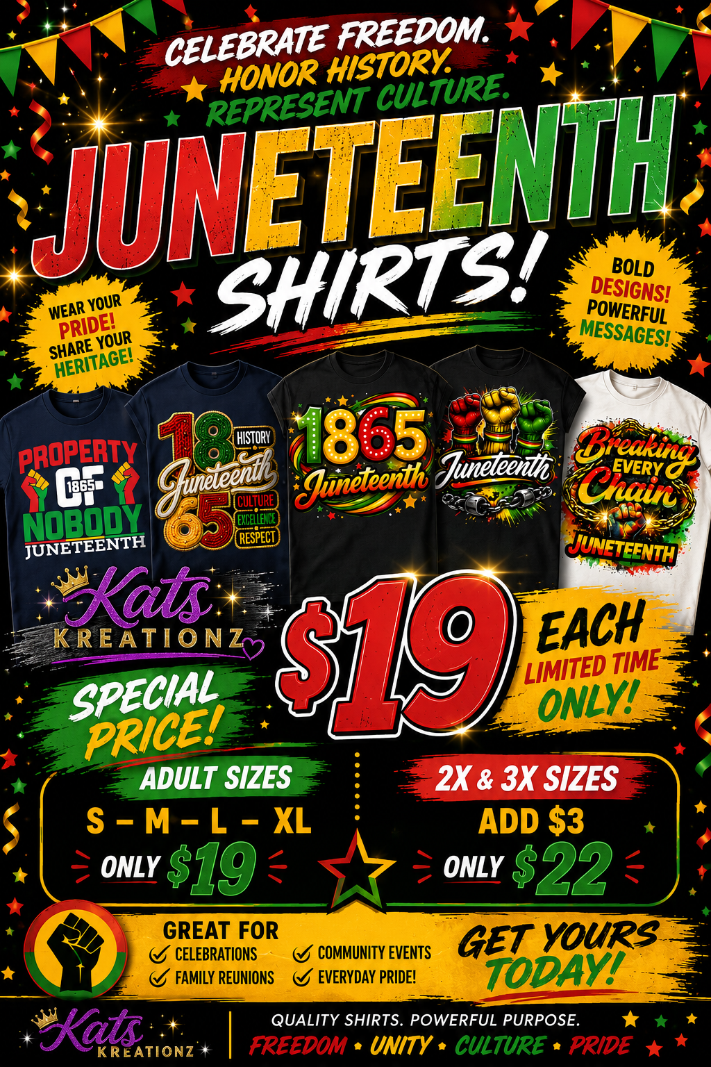 Juneteenth shirt