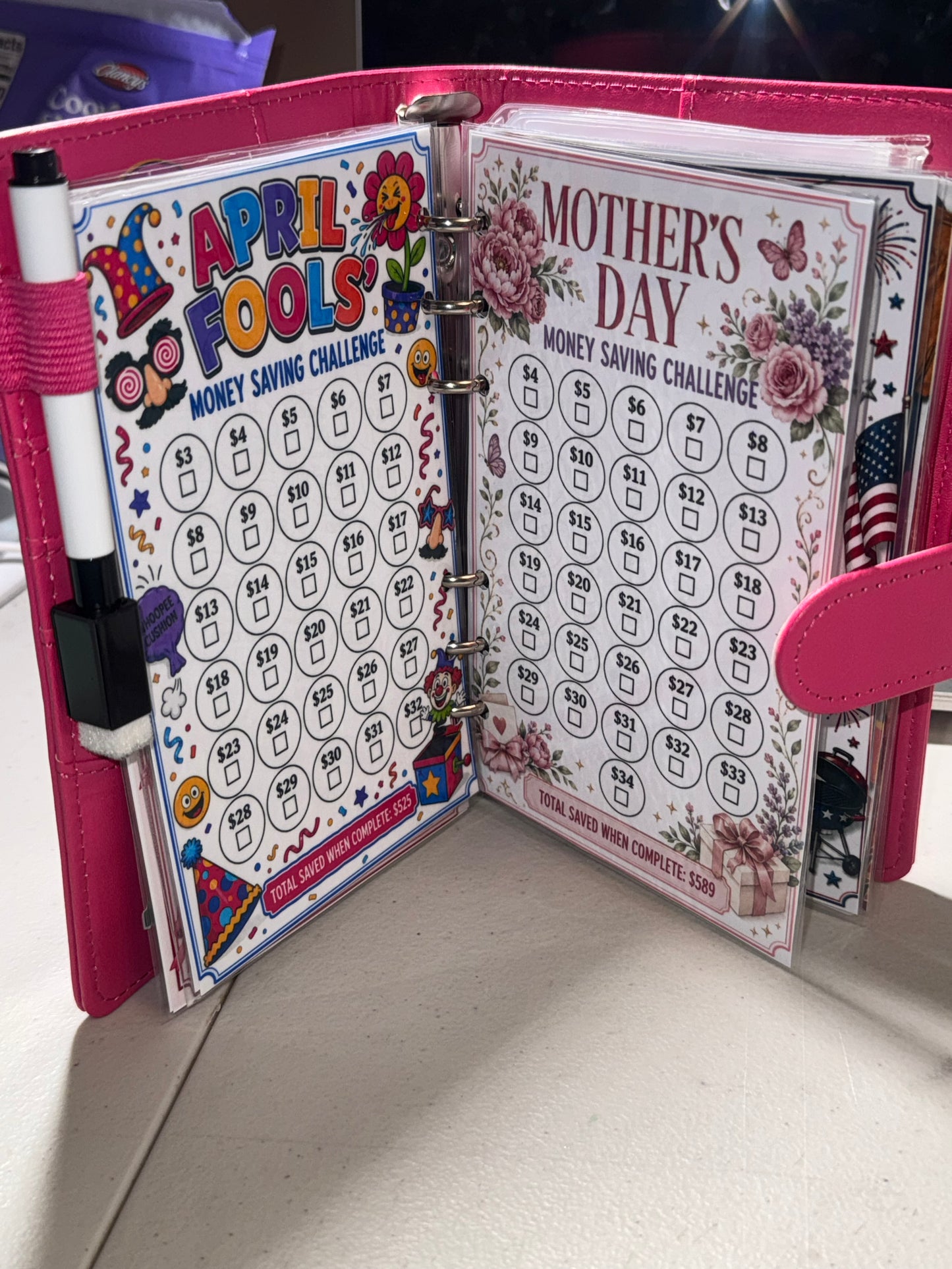Savings Binder