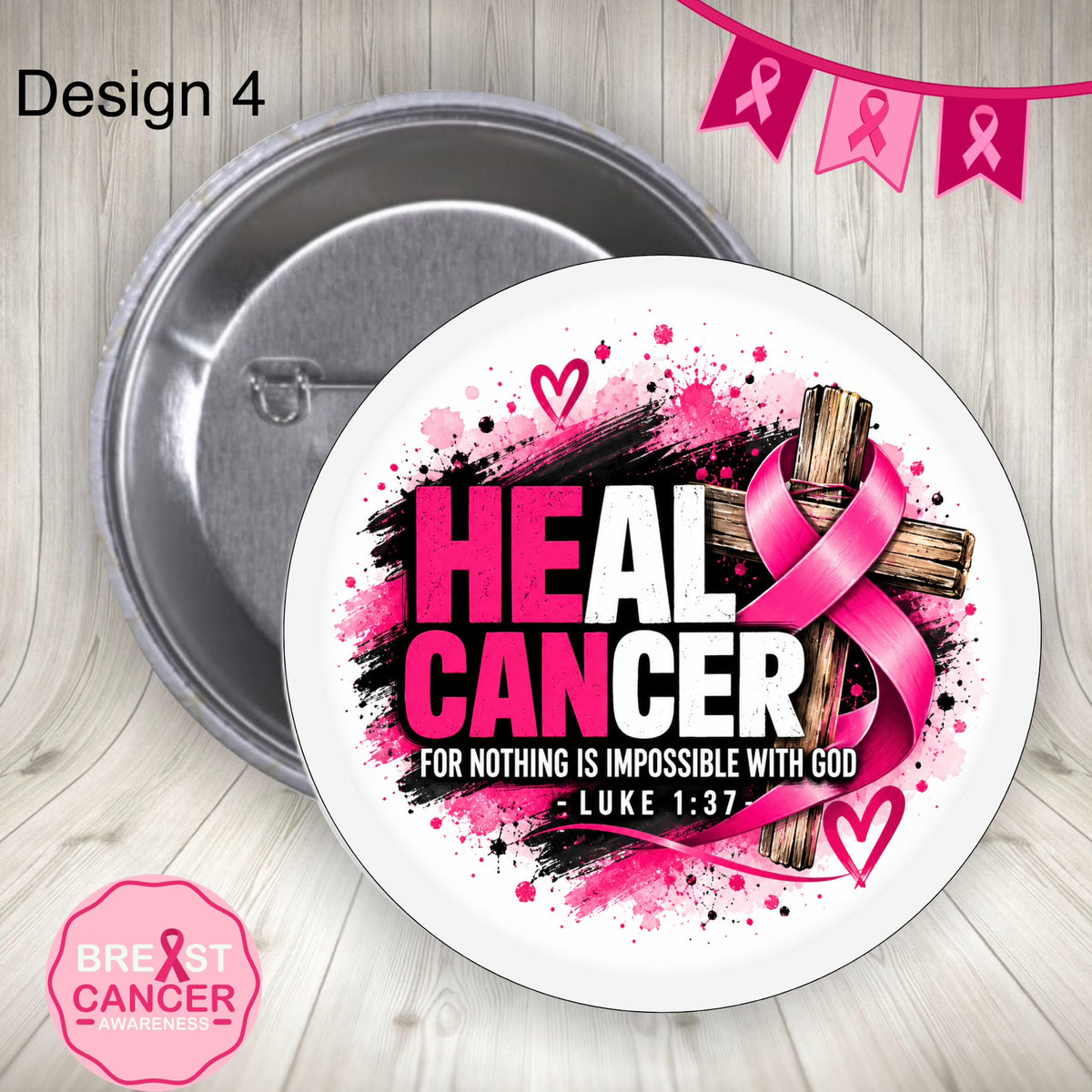 Cancer Awareness Button