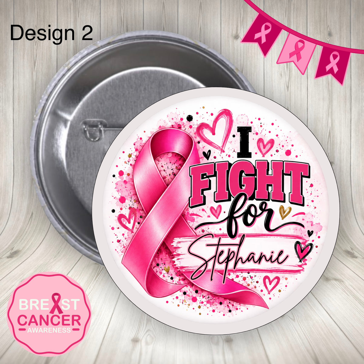Cancer Awareness Button