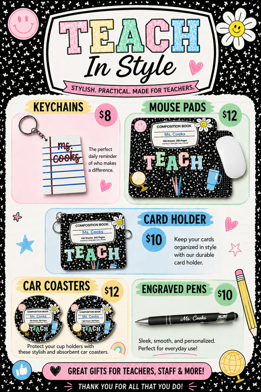 Teacher’s Appreciation Items