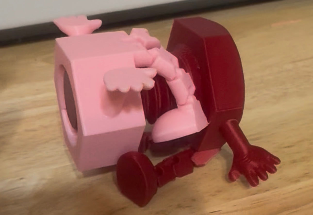 Nut and Bolt Articulated Figure set