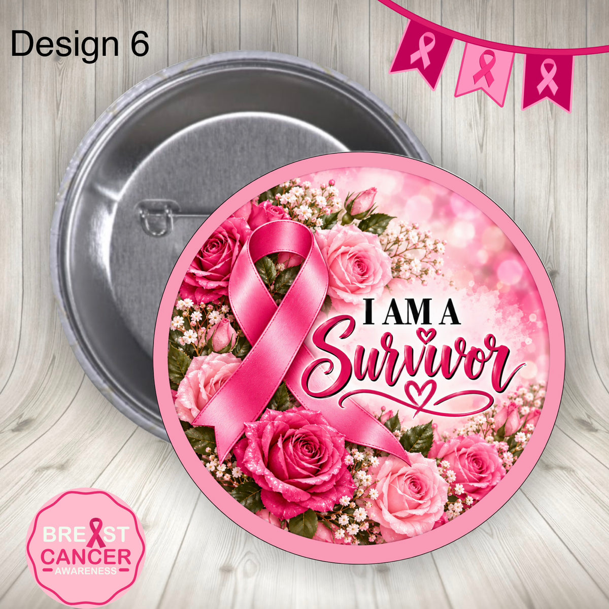Cancer Awareness Button