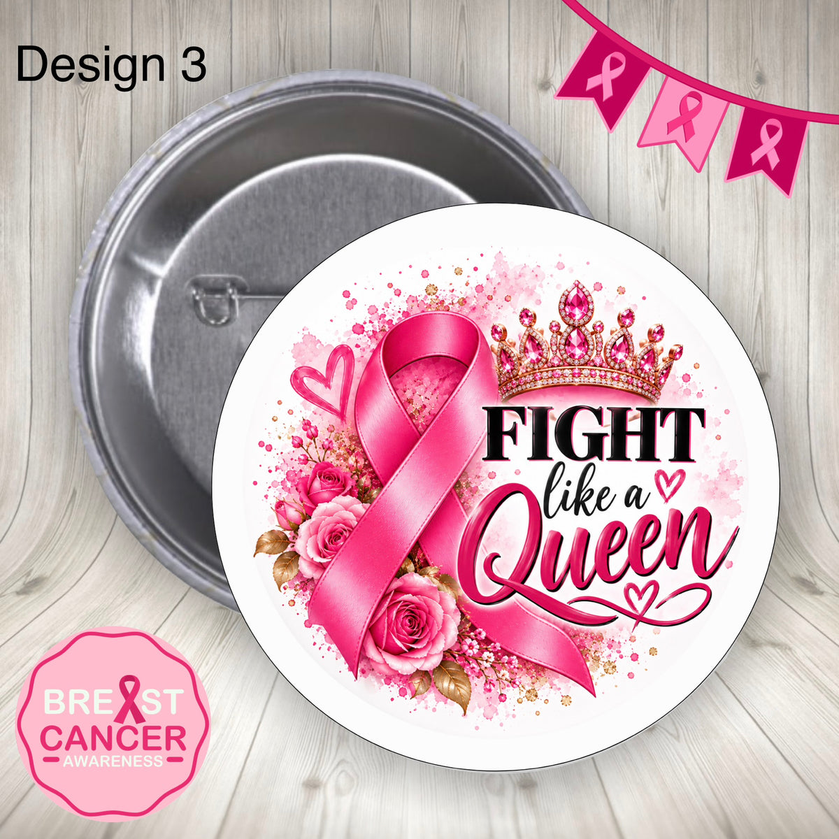 Cancer Awareness Button