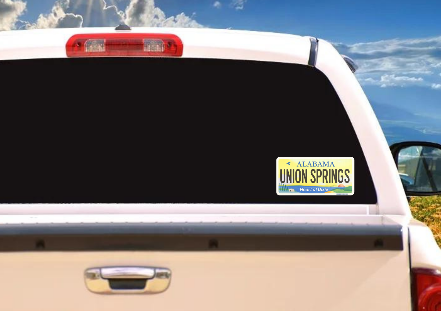 License Plate Decals