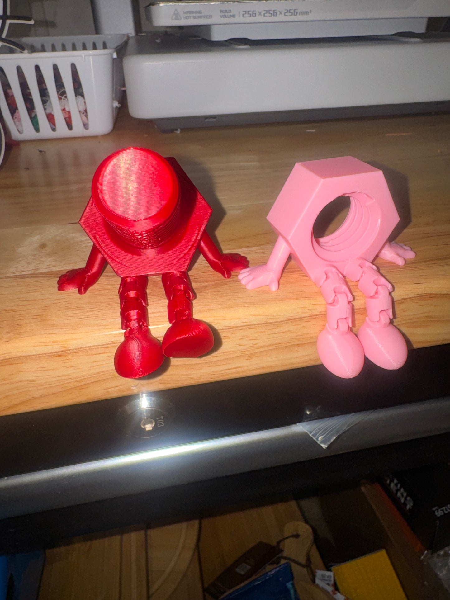 Nut and Bolt Articulated Figure set