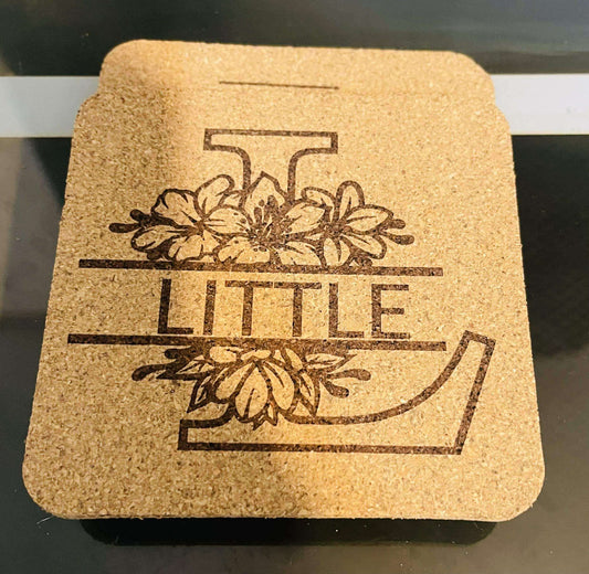 Set of (4) cork coasters