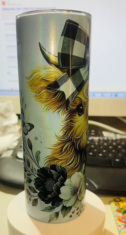 Highland Cow Tumbler